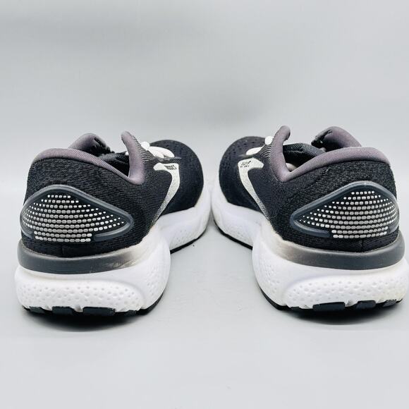 Brooks Shoes Womens 8.5 Black Ghost 15 Running Mesh Lace Up Athletic Sneakers - Picture 5 of 9